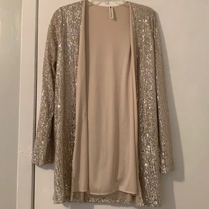 Sequin cardigan